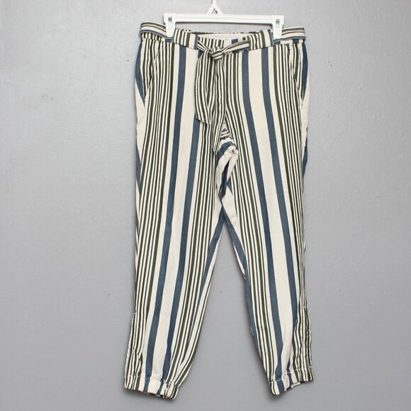 Loft NWT striped lyocell pants - Picture 1 of 5